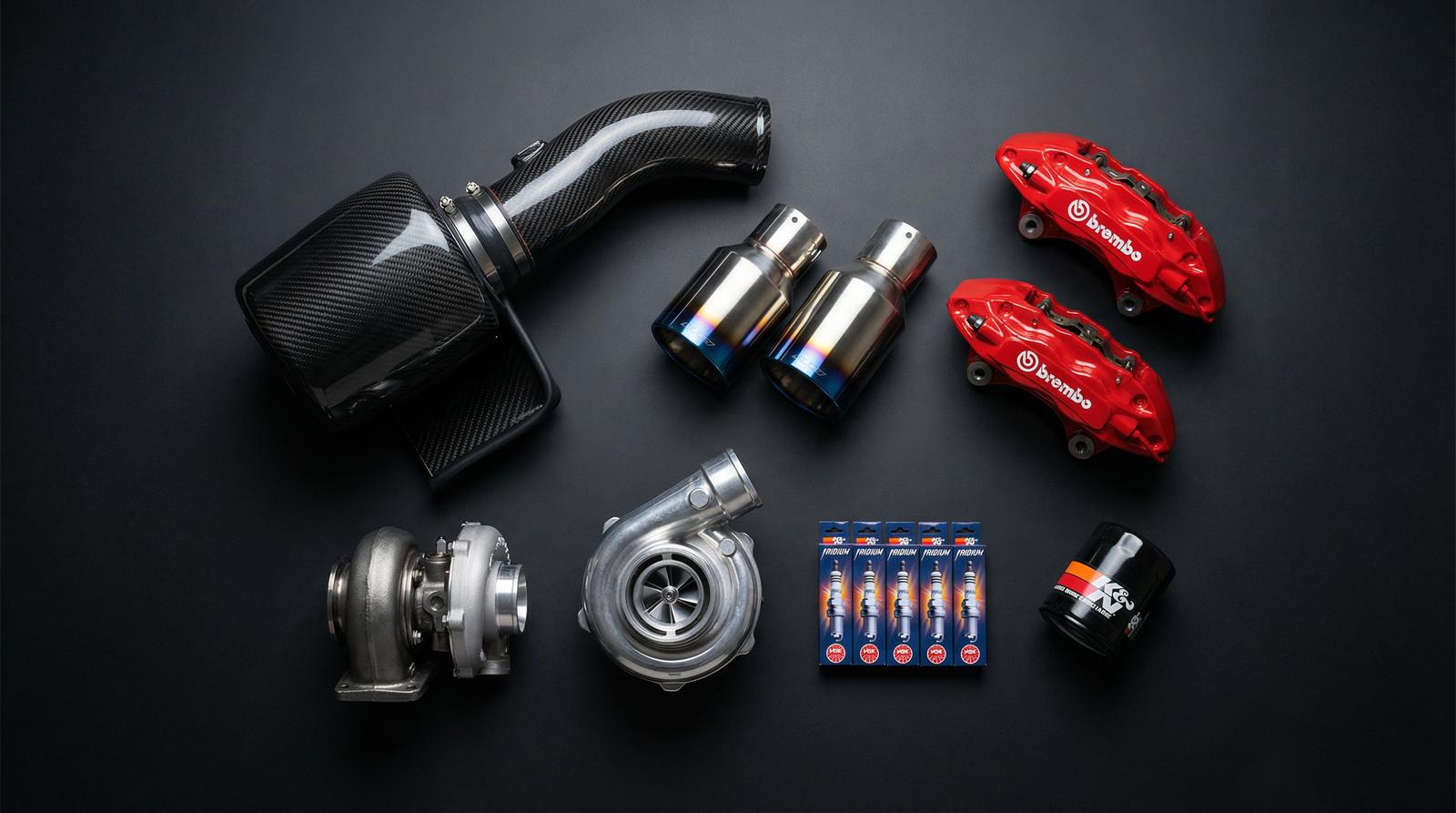 高清3D动漫修车改装配件展示