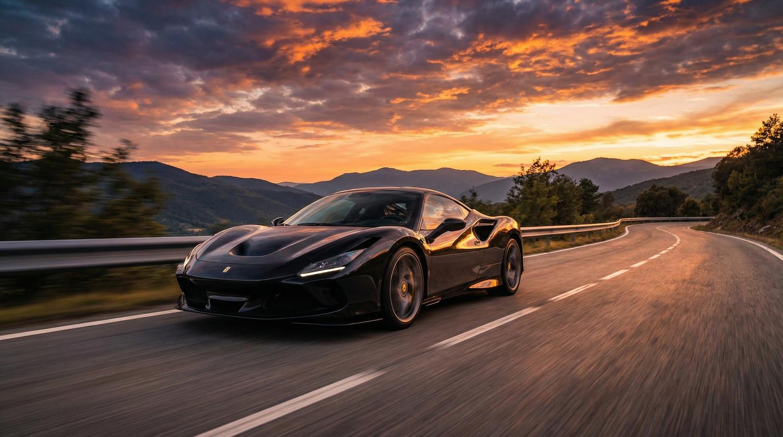 高清3D动漫跑车视频